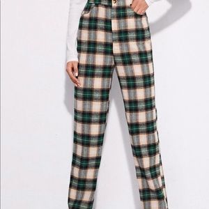 Plaid Trousers